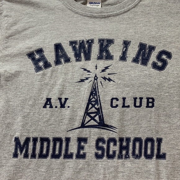 Stranger Things Hawkins T-shirt - Picture 3 of 9